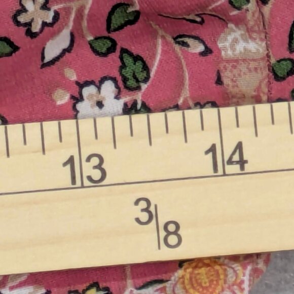 Trixxi Mini Dress Womens M Pink Milkmaid Cottagecore Patchwork Y2K 90s Revival - Picture 7 of 11